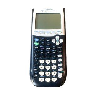 Texas Instruments TI-84 Plus Graphing Calculator Black No Cover No Power Cord